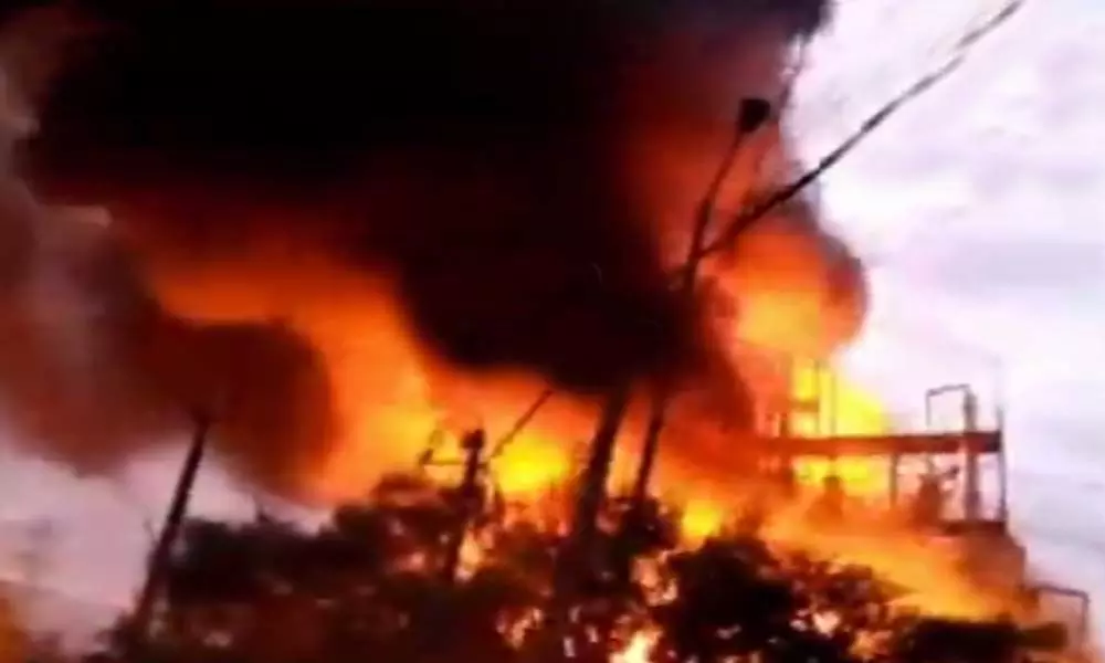 Fire breaks out at chemical factory in Hyderabad