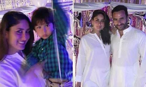 Kareena celebrates birthday with family