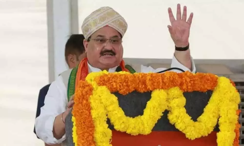 Lies being spread about Article 370 by J-K mainstream leaders: Nadda