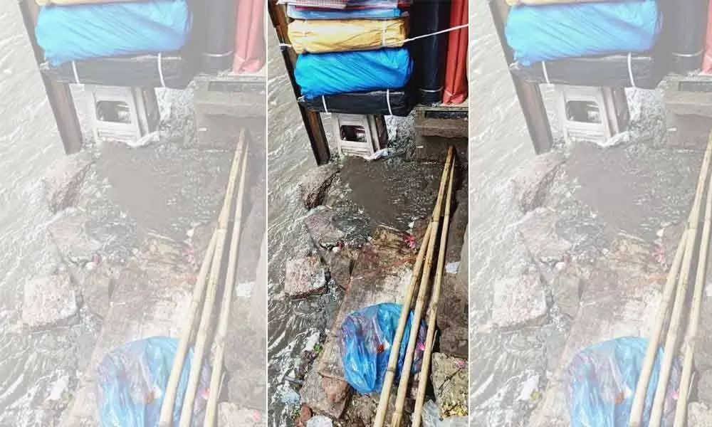 Sewage stench assaults homes at Shivaji Nagar