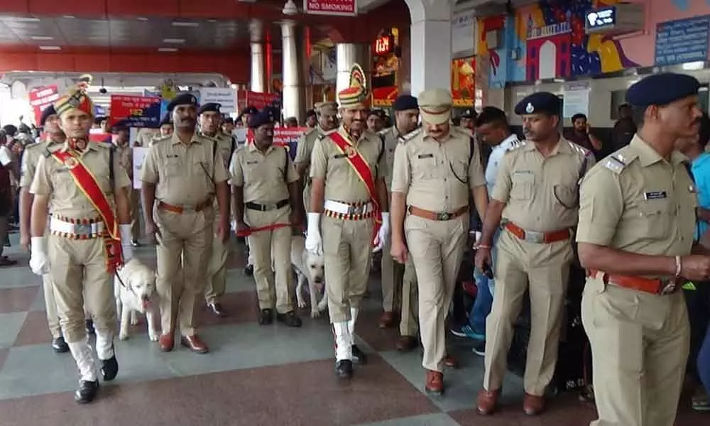 Railway Protection Force conducts awareness rally at Secunderabad