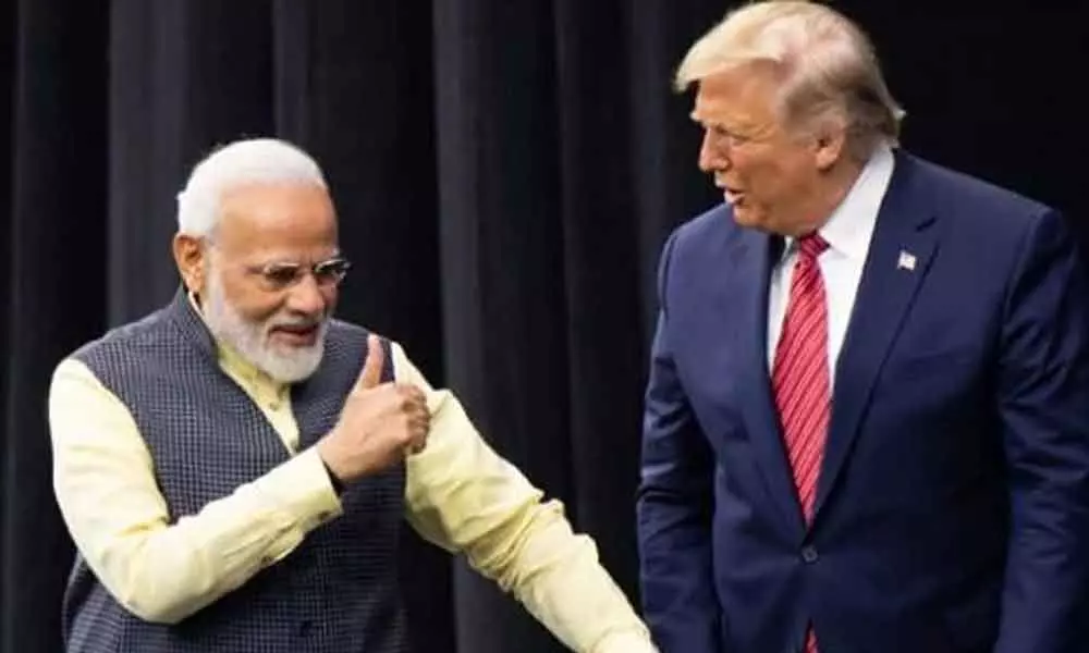 Trump praises Modi