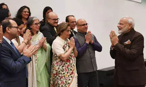 Youve suffered a lot, together we will build anew: PM to Kashmiri Pandits in Houston