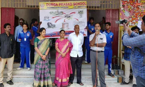 Dengue awareness rally taken out in Kakinada