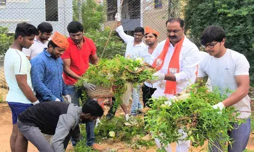 BJP observes Seva Saptah at Asbestos Colony