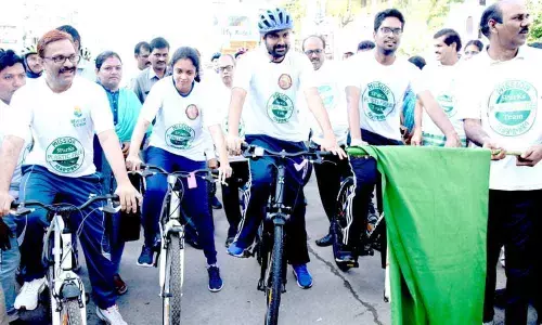 Khammam District Collector appeals to people to make district plastic-free