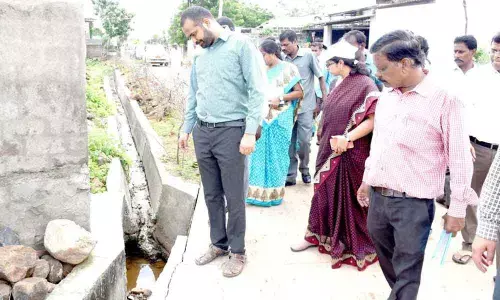Collector Karnan conducts surprise visits to villages