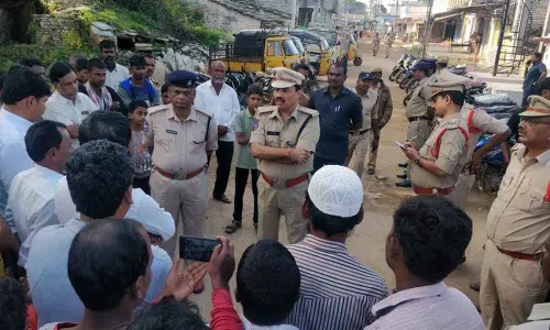 Cordon and search conducted for the safety of public