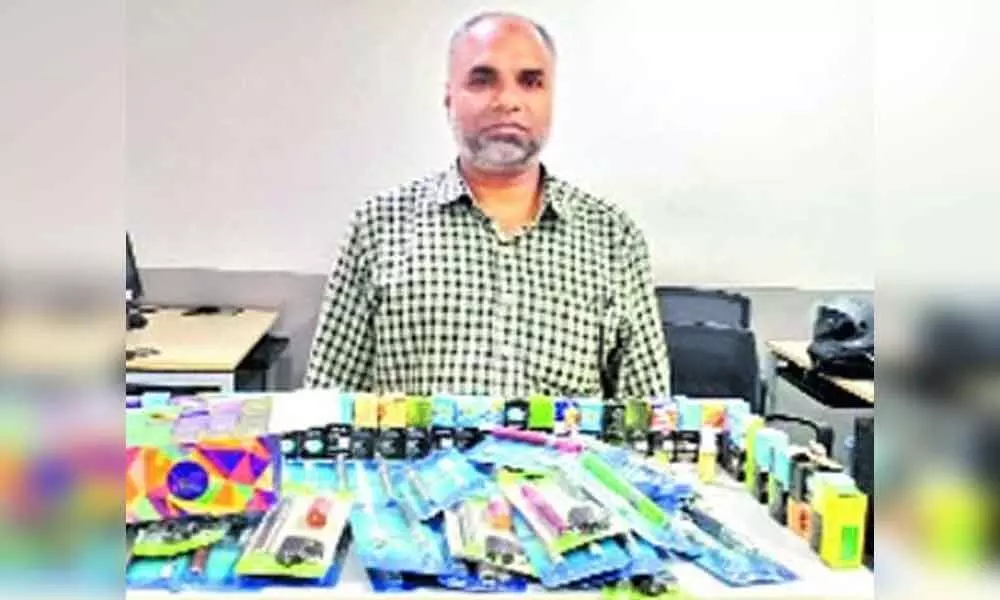 Man held in Hyderabad for selling e-cigarettes