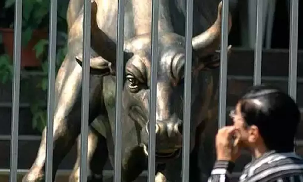 Sensex hits 1075 points in a two-month high, Nifty at 11,600 mark