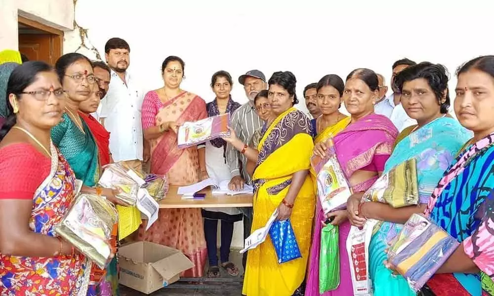 Distribution of Bathukamma Sarees in GHMC limits from today