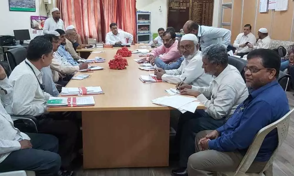 Wakf Board holds meet on Sanga Reddy mosque