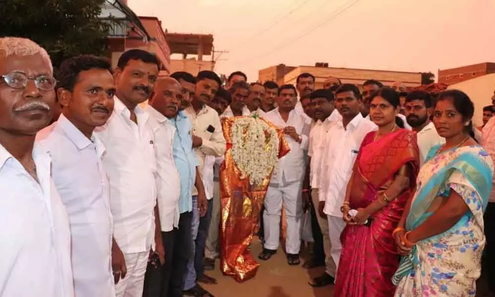 Peerla Jatara begins at Manbapur village