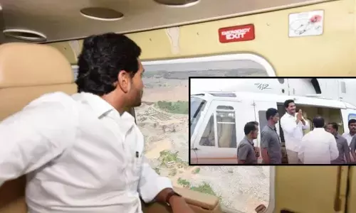 Controversy On Landing Of Jagans Helicopter Still Continues