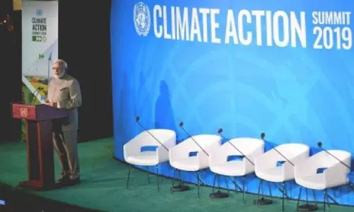 World not doing enough on climate change, warns Modi