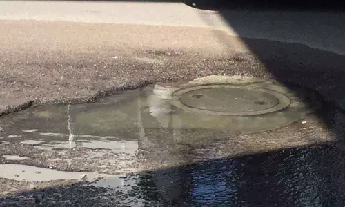 Drainage overflow causing stench