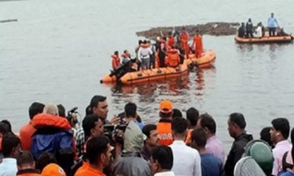 Godavari Boat Accident: A Womans Body Retrieved On Tuesday