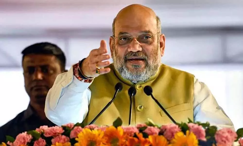 Amit Shah pitches for welfare schemes for private security guards