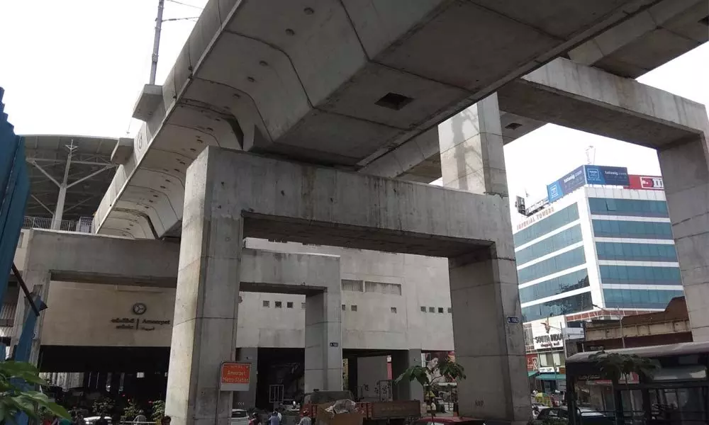 Metro Rail begins enquiry into Ameerpet Station accident