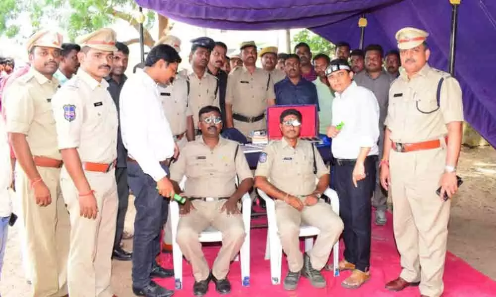 Awareness programme for police vehicle drivers in Nirmal
