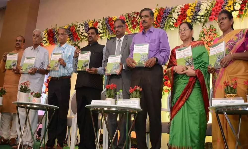 High Court CJ releases Botany and Beyond dictionary in Vijayawada