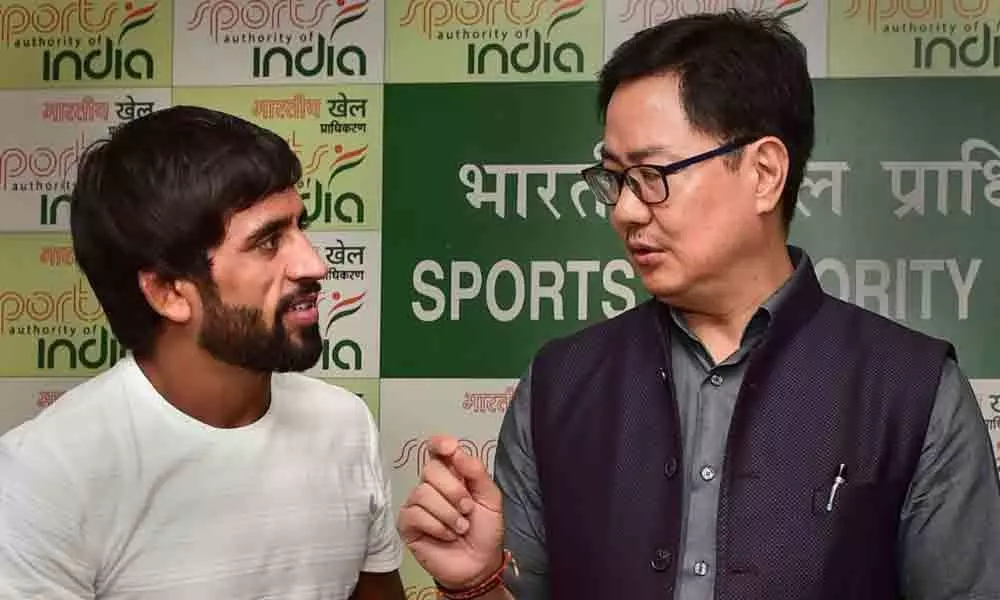 Bajrang wants wrestling to be made National Sport