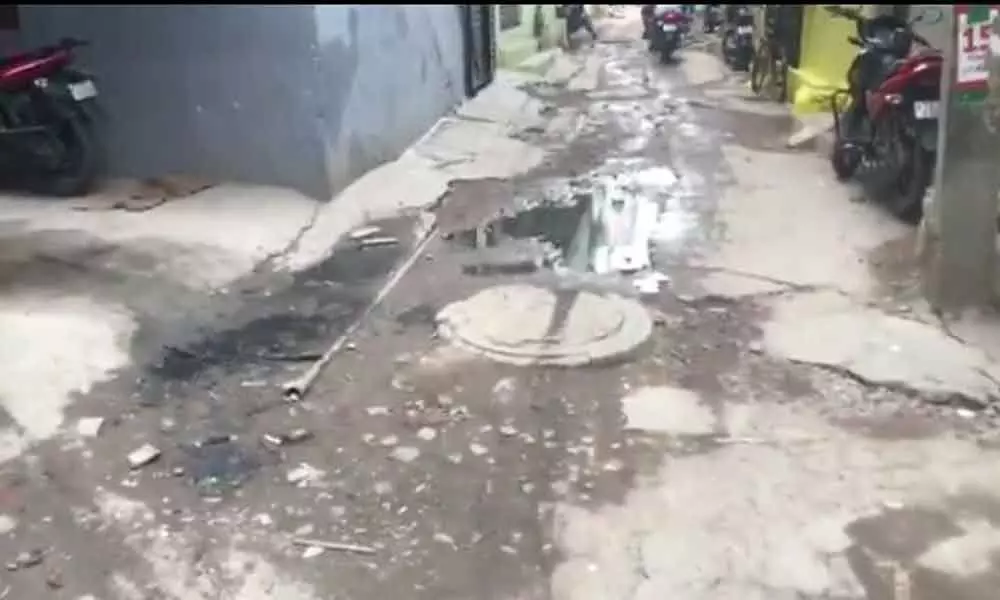 Residents vexed by sewage overflow at Balanagar