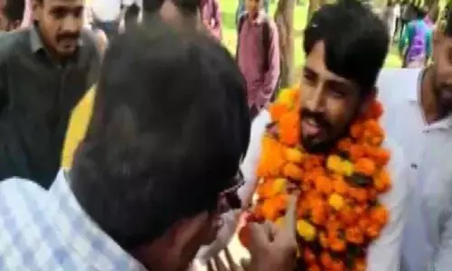 Ajmer: Student Union Leader slaps principal for not allowing his birthday celebration on campus