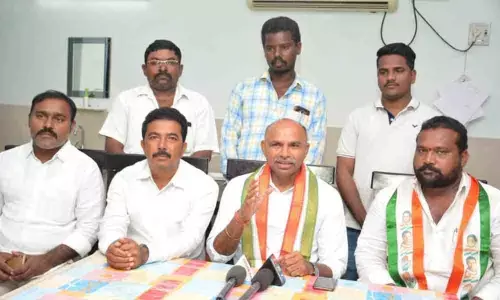 Congress flays KTR for making false claims over Nalgonda development : DCC President Shankar Naik