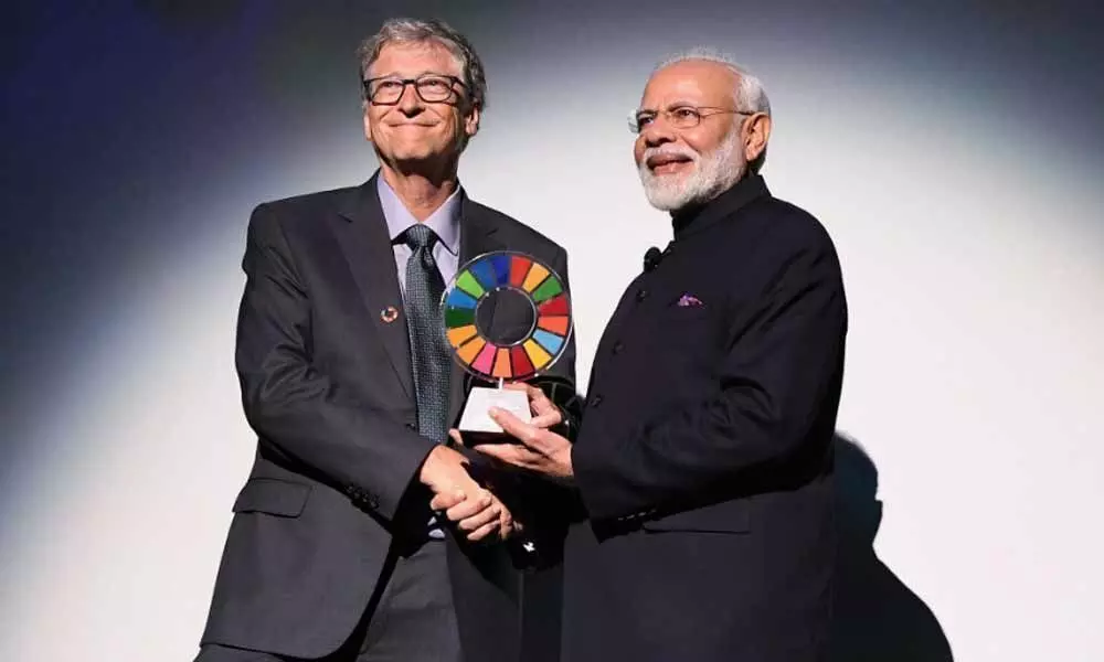 PM Modi receives international award for Swachh Bharat Abhiyan