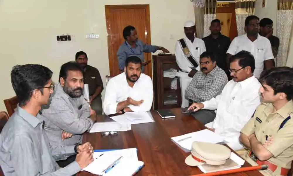 Minister assures measures to prevent illegal sand transportation in Nellore