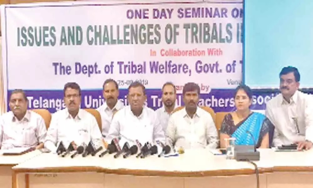 Call for top priority to education of tribals