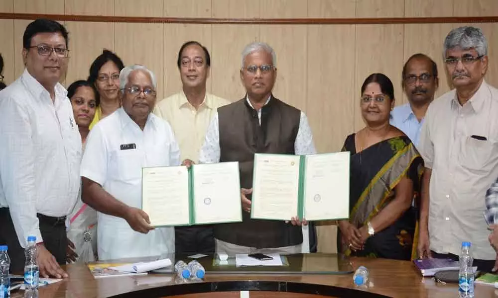 TS Agriculture University signs Memorandum of Understanding with SNIST