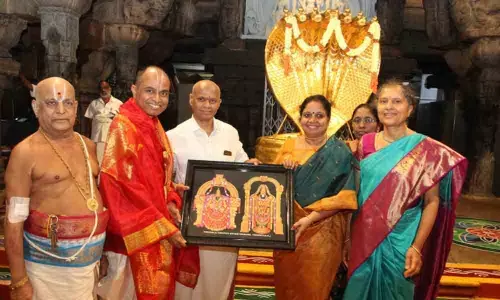 Tirumala: Sampath Ravi Narayana takes oath as TTD Trust Board member