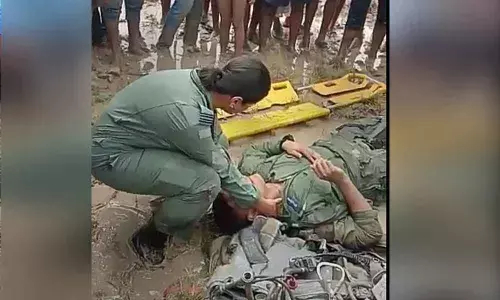 MiG-21 trainer aircraft crashes in Gwalior