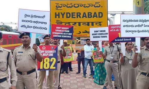 Railway Protection Force Raising Day fete at Nampally station