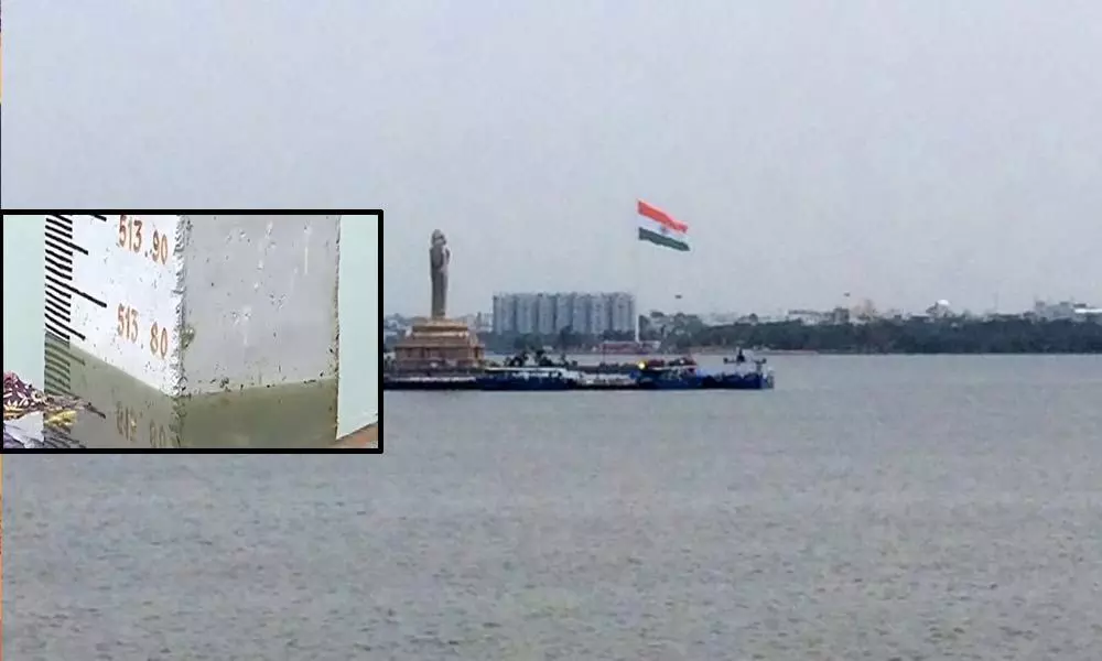 Hyderabad: Water levels at Hussain Sagar reach danger mark