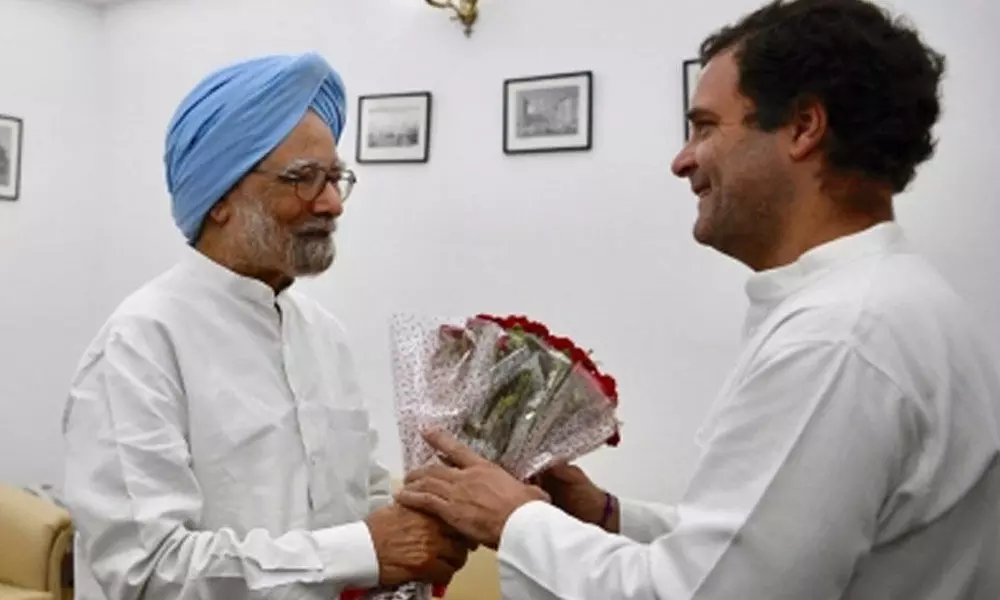 Congress Party leader Rahul Gandhi appreciates Dr Manmohan Singh on his birthday