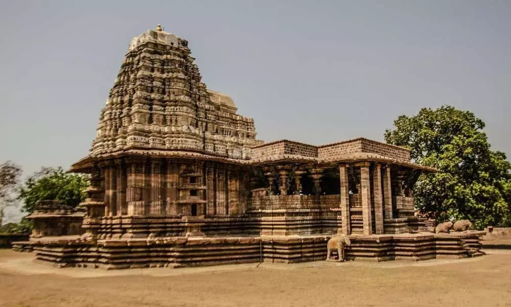 Kakatiya Heritage Trust launches a Book on Ramappa Temple
