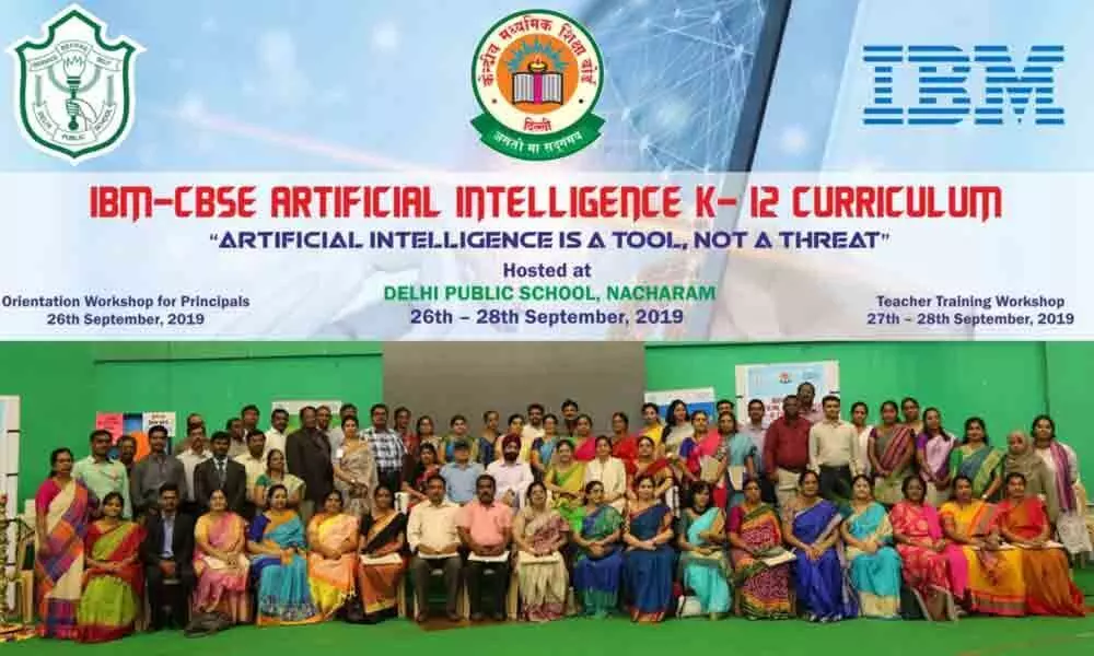Artificial Intelligence workshop for principals held at DPS