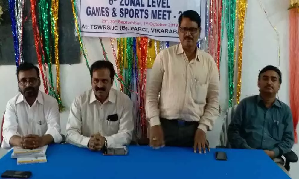 Zonal level sports meet from Sept 29