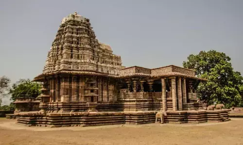 Kakatiya Heritage Trust launches a Book on Ramappa Temple