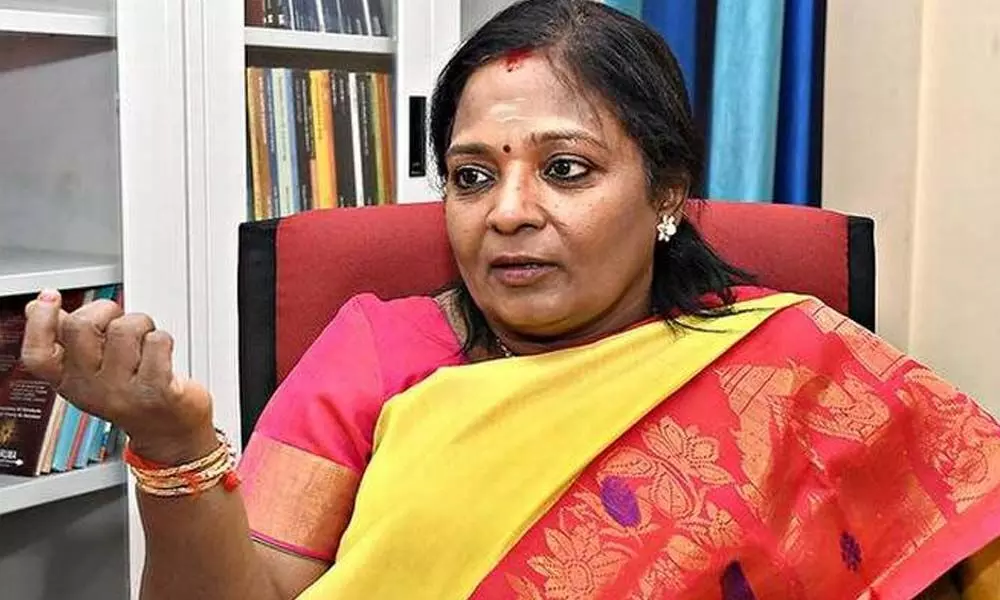 Telangana: Governor Tamilisai conveys wishes to people on occasion of Bathukamma