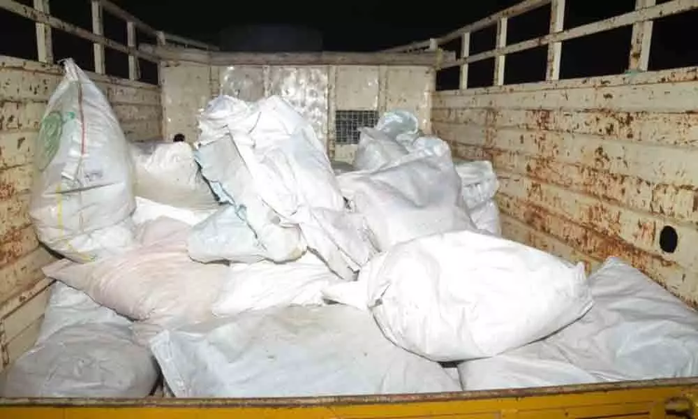 1,500 kg narcotic substance seized in Nizamabad