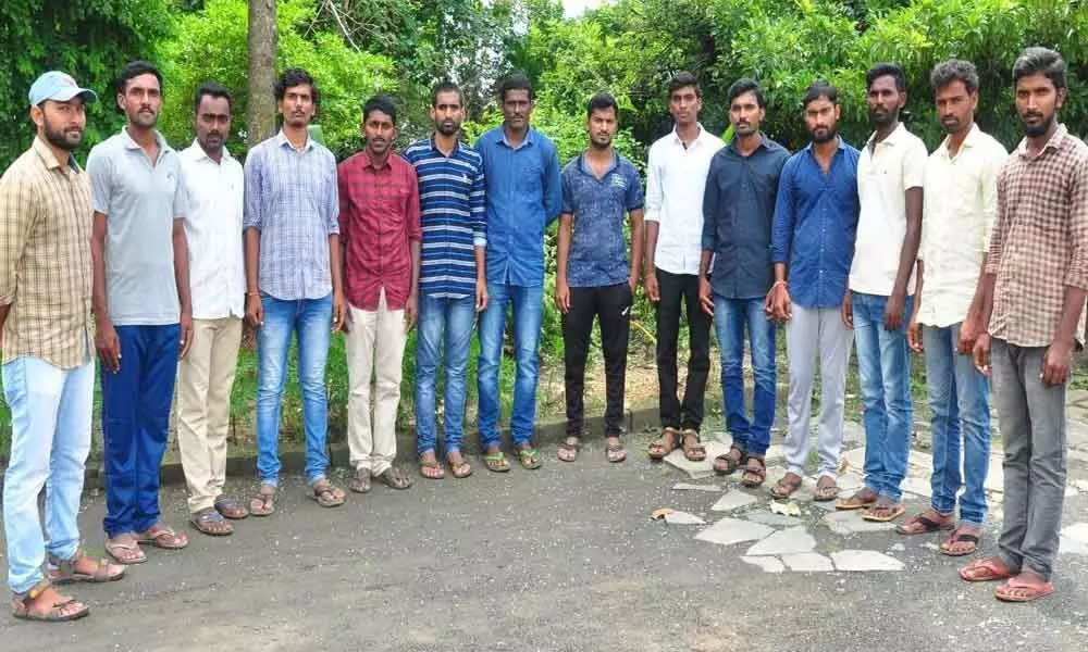 17 youth from a small village selected for constable posts in Khammam