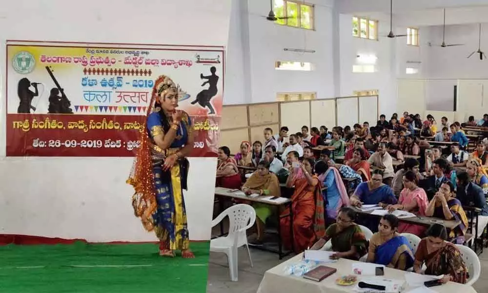 Frobels School holds Kala Utsav at Malkajgiri, Hyderabad