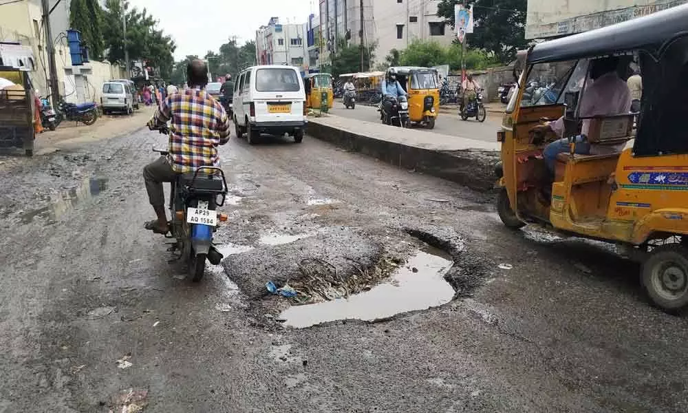 Potholes pose threat to lives on roads