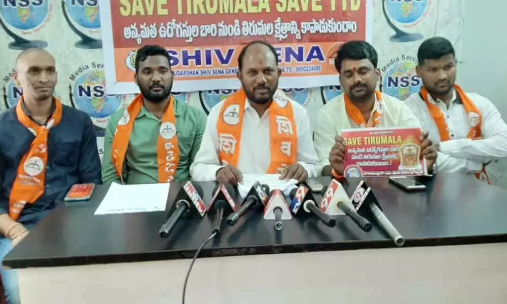 Shift non-Hindu staff from Tirumala: Sena