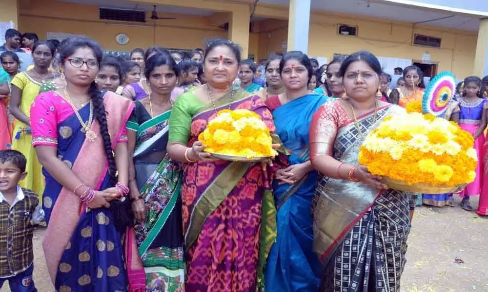 Bathukamma shows Telangana State culture to world