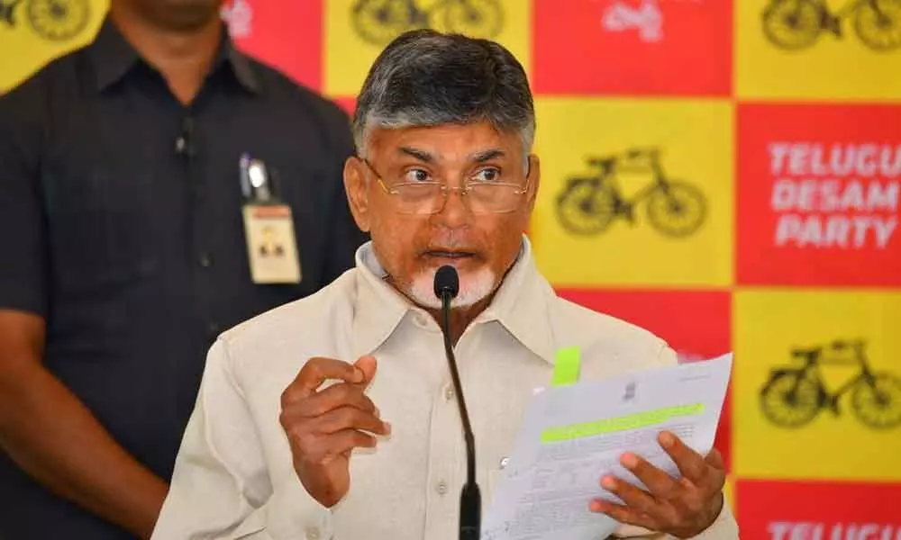 Naidu flays YSRCP govt over PPAs